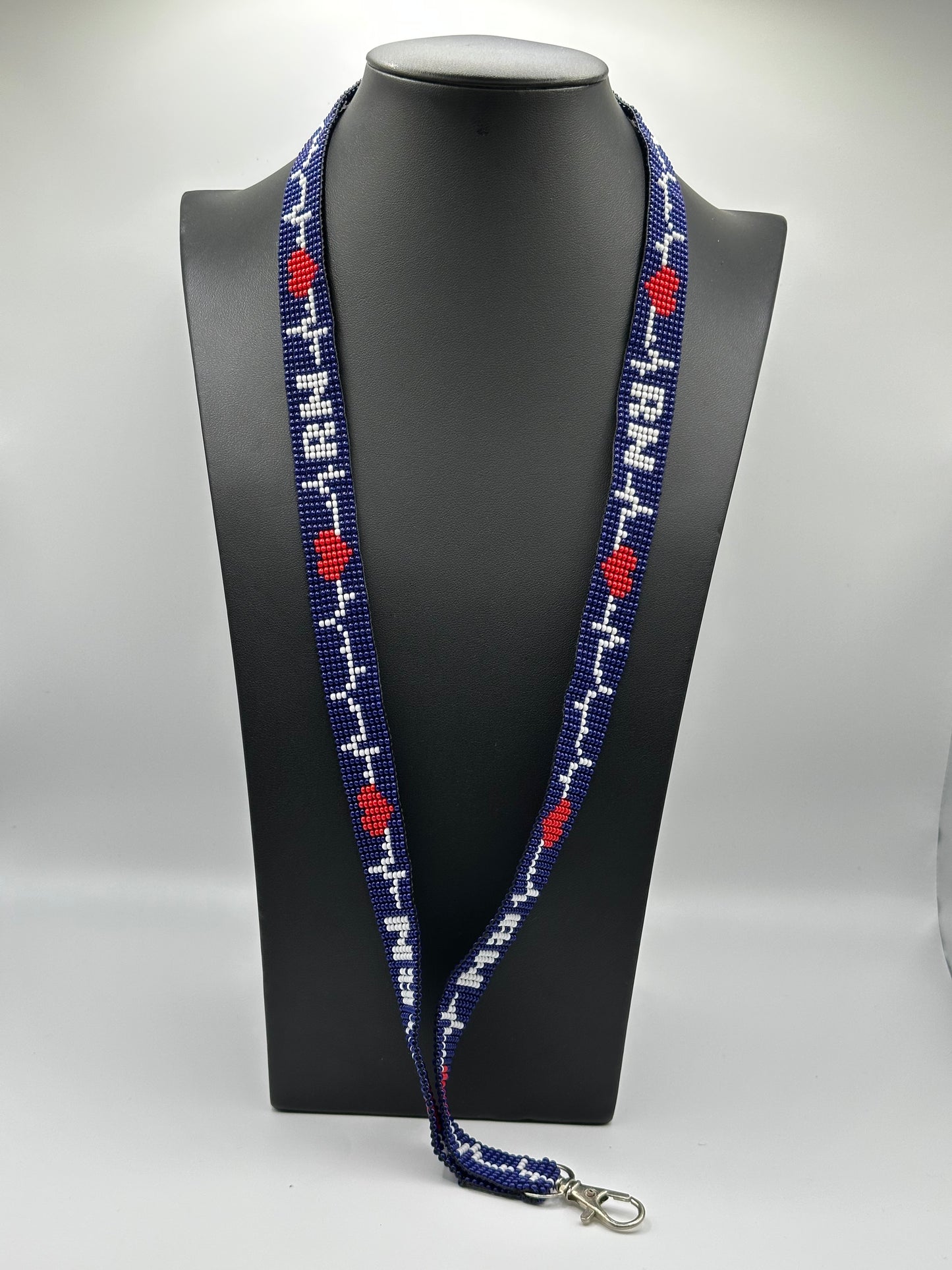 RN Pulse Beaded Lanyard