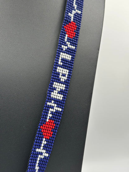 LPN Pulse Beaded Lanyard