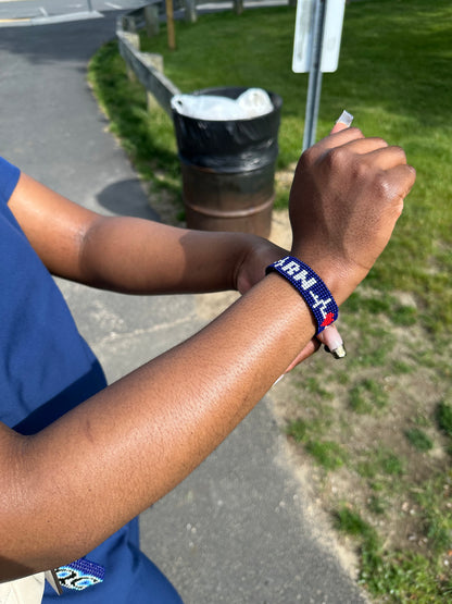 RN Pulse Beaded Bracelet