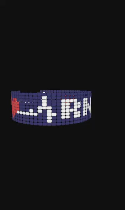 RN Pulse Beaded Bracelet